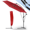 Parasol deporte 3M avec housse de protection et sangle de fixation Rouge - vuunut.com