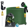 Tuyau d’Arrosage Extensible 15m Renforce avec Accessoires vert - vuunut.com