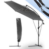 Parasol deporte 3M avec housse de protection et sangle de fixation Gris - vuunut.com