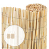 Canisse en roseau renforcée Brise vue naturel avec attaches de fixation 90x300cm - vuunut.com
