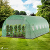 Grande Serre de jardin 18m2 en acier galvanisé - Taille : 6x3x2M - vuunut.com