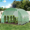 Serre de jardin tunnel 9m2 en acier galvanise - vuunut.com