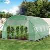 Serre de jardin tunnel 12m2 en acier galvanise - vuunut.com