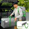 Lot 10 sacs de demenagement grand format avec sangles et poignee gris - vuunut.com