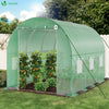 Serre de jardin tunnel 6m2 en acier galvanise - vuunut.com