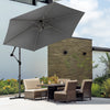 Parasol deporte 3M Gris fonce avec housse de protection - vuunut.com