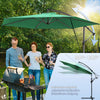 Parasol deporte 3M avec housse de protection et sangle de fixation Vert - vuunut.com