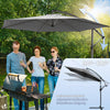 Parasol deporte 3M Gris fonce avec housse de protection - vuunut.com