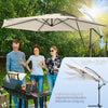 Parasol deporte 3M avec housse de protection et sangle de fixation Beige - vuunut.com