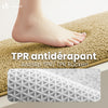 Lot de 2 Tapis de Bain Antidérapant microfibre 60x90cm beige - vuunut.com