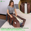 Lot 10 sacs de demenagement grand format avec sangles et poignee marron - vuunut.com