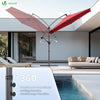 Parasol deporte 3M avec housse de protection et sangle de fixation Rouge - vuunut.com