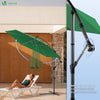 Parasol deporte 3M avec housse de protection et sangle de fixation Vert - vuunut.com