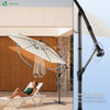 Parasol deporte 3M avec housse de protection et sangle de fixation Beige - vuunut.com