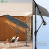 Parasol deporte 3M avec housse de protection et sangle de fixation Gris - vuunut.com