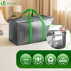 Lot 10 sacs de demenagement grand format avec sangles et poignee gris - vuunut.com