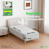 Protège Matelas Alèse Impermeable avec jupe elastiquee 90x200x30cm - vuunut.com