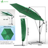 Parasol deporte 3M avec housse de protection et sangle de fixation Vert - vuunut.com