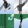 Parasol deporte 3M avec housse de protection et sangle de fixation Vert - vuunut.com