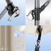 Parasol deporte 3M avec housse de protection et sangle de fixation Beige - vuunut.com