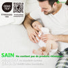 Lot de 2 Protège Matelas Alèse Impermeable avec jupe elastiquee 140x200x30cm - vuunut.com