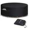 Housse salon de jardin bache de protection 420D φ190x73cm noire - vuunut.com