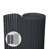 Canisse PVC brise vue ultra renforce avec attaches de fixation 90x300cm gris - vuunut.com