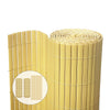 Canisse PVC brise vue ultra renforce avec attaches de fixation 90x300cm beige - vuunut.com