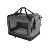 Sac transport pliable chien chat caisse cage portable 50x35x36cm gris - vuunut.com