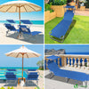 Transat pare soleil Lot de 2 pcs bleu - vuunut.com