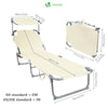 Transat pare soleil beige - vuunut.com