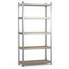 Etagères de rangement charge lourde robuste à 5 niveaux 90x40x180cm - vuunut.com