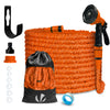Tuyau d’Arrosage Extensible 15m avec Accessoires orange - vuunut.com