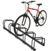 Ratelier range velo acier mural et sol 5 vélos Noir - vuunut.com