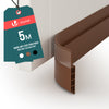 Bas de porte isolant coupe froid 500 cm marron - vuunut.com