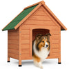 Niche pour Chien Extérieure en Bois 72x65x83cm - vuunut.com