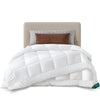 Couette 4 saisons doux 3 en 1 avec rembourrage polyester 500gsm 155x200cm blanc - vuunut.com