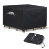 Housse salon de jardin bache de protection 420D 135x135x73cm noire - vuunut.com
