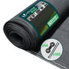 Brise vue occultant en HDPE 90g/m² 1x20m avec attaches de fixation anthracite - vuunut.com