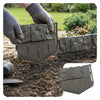 Lot de 175 pcs Bordure de jardin imitation pierre facile a installer 26.7m gris - vuunut.com