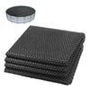 Bache a bulle piscine 120 microns ronde decoupable Ø305cm noir - vuunut.com