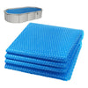 Bache a bulle piscine 120 microns rectangulaire decoupable 800x400cm bleu - vuunut.com