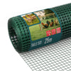 Grillage a maille soude en acier gaine PVC 25mm fil 1mm 1x25m vert - vuunut.com