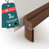 Bas de porte isolant coupe froid 300 cm marron - vuunut.com