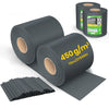 Brise vue occultant PVC 450g/m2 19cm x 140m Anthracite - vuunut.com