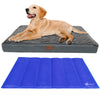 Matelas panier pour chien avec tapis gel rafraichissant amovible 75x50cm - vuunut.com