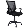 Fauteuil de Bureau Ergonomique pivotant avec dossier toile respirant Noir - vuunut.com