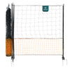 Kit cloture filet a poules PE avec piquets 12m orange - vuunut.com