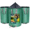 Lot de 3 Sac de Jardin Pop up 100L en Polyéthylène avec Poignées - vuunut.com