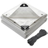 Bâche de Protection en Polyéthylène resistant et impermeable 180g/m² blanche 6x8m - vuunut.com